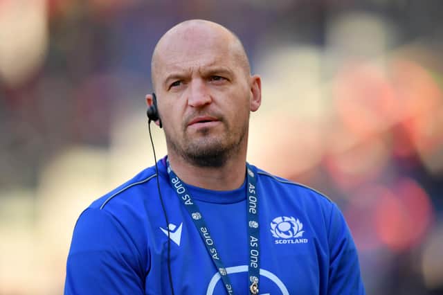 Scotland coach Gregor Townsend.
