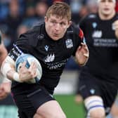 Johnny Matthews enjoyed a fine season with Glasgow Warriors, scoring 13 tries in 19 appearances. He has now been called into the Scotland World Cup squad.  (Photo by Craig Williamson / SNS Group)