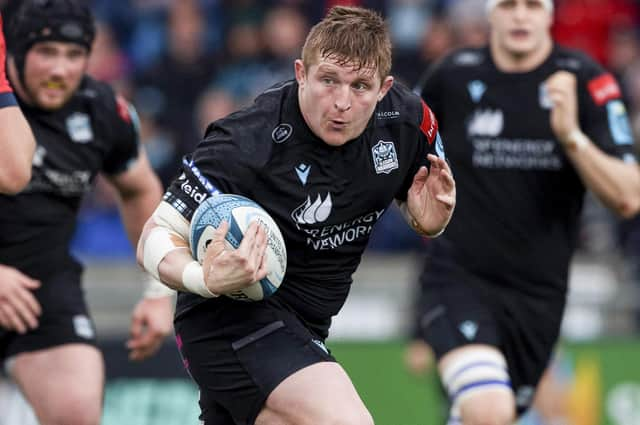 Johnny Matthews enjoyed a fine season with Glasgow Warriors, scoring 13 tries in 19 appearances. He has now been called into the Scotland World Cup squad.  (Photo by Craig Williamson / SNS Group)