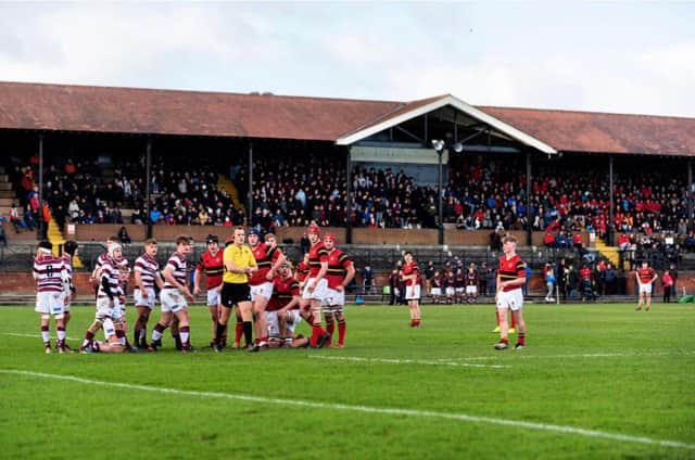 Stewart's Melville defeated Watson's in front of a packed Inverleith crowd