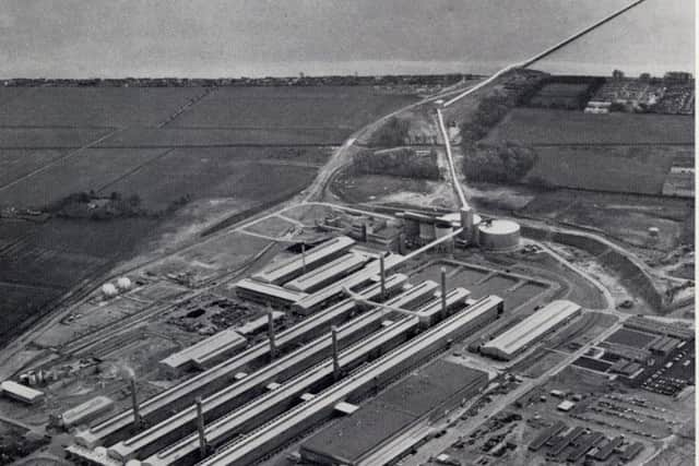 Invergordon Aluminium Smelter in 1971, the year it opened.