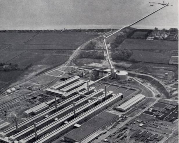 Invergordon Aluminium Smelter in 1971, the year it opened.