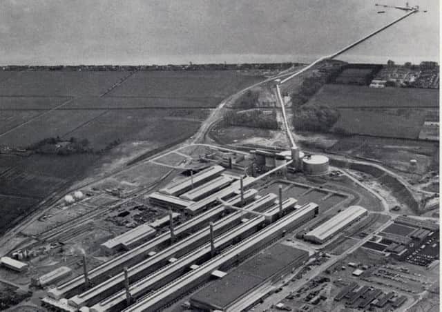Invergordon Aluminium Smelter in 1971, the year it opened.