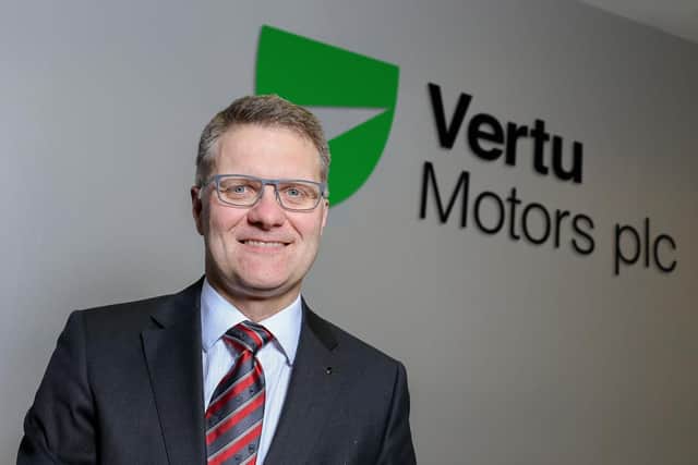 Robert Forrester is the chief executive of Vertu Motors, the car dealership group with 14 Macklin Motors showrooms in Scotland.