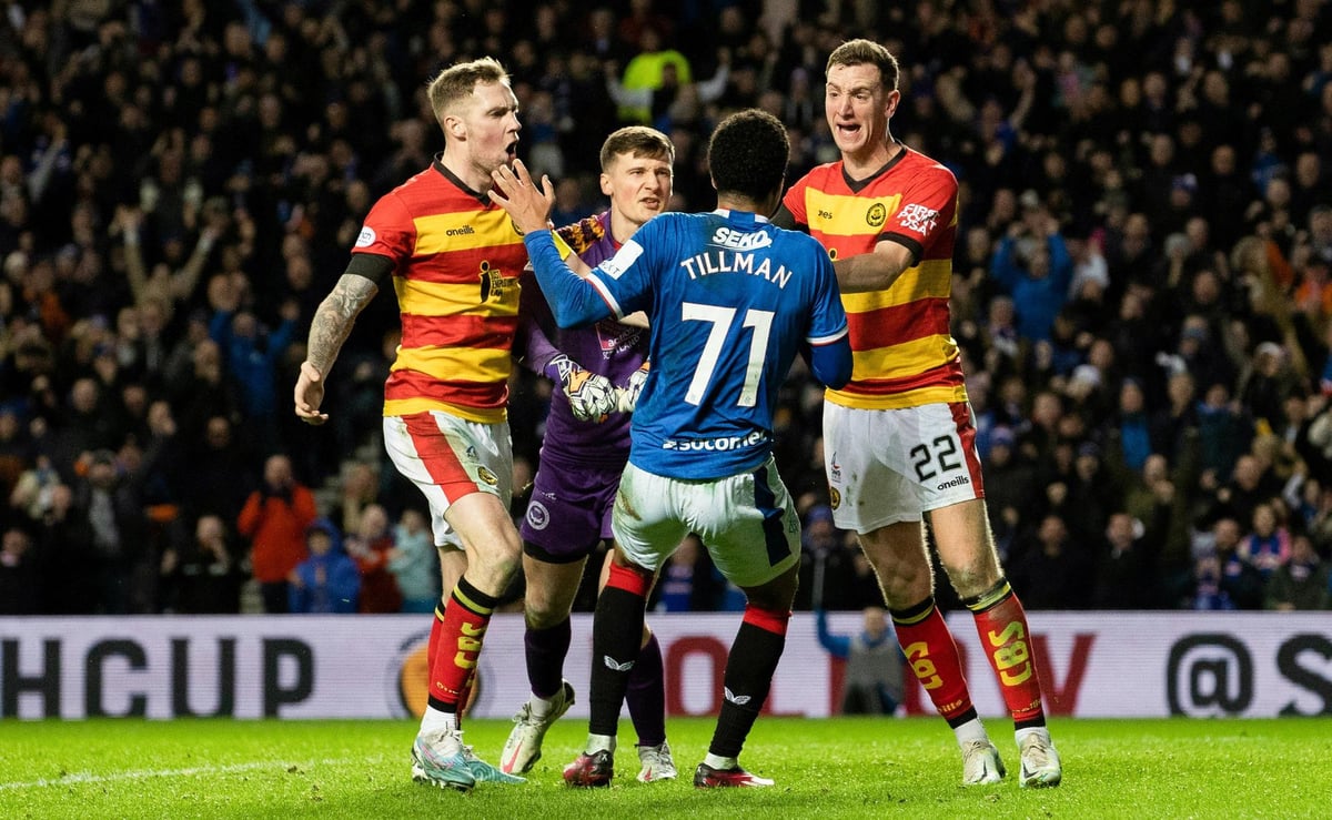 How Rangers star provided surreal Scottish Cup moment - controversial penalty, worst 45 and superb Partick Thistle