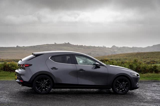 The Mazda3's design is pleasingly clean cut