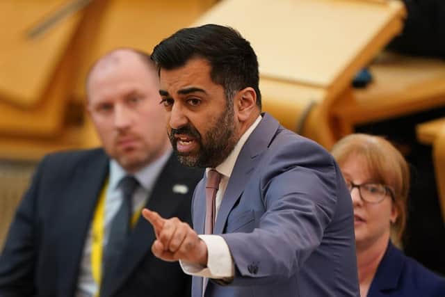 New First Minister Humza Yousaf. Picture: Andrew Milligan/PA Wire