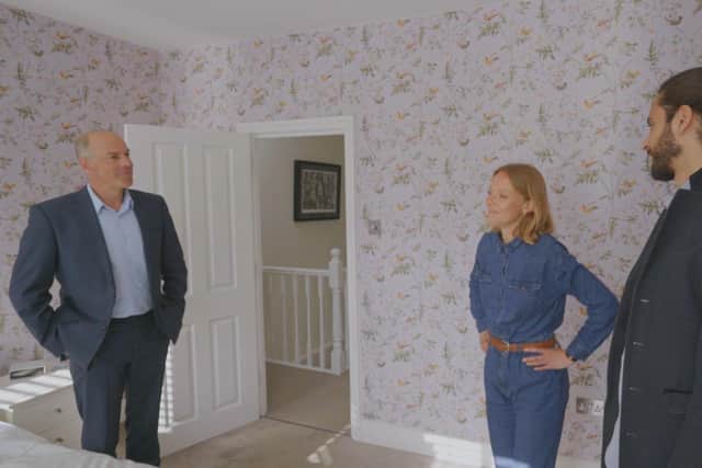 Phil Spencer meets potential house buyers in Location Location Location. Picture PA Photo/Channel 4