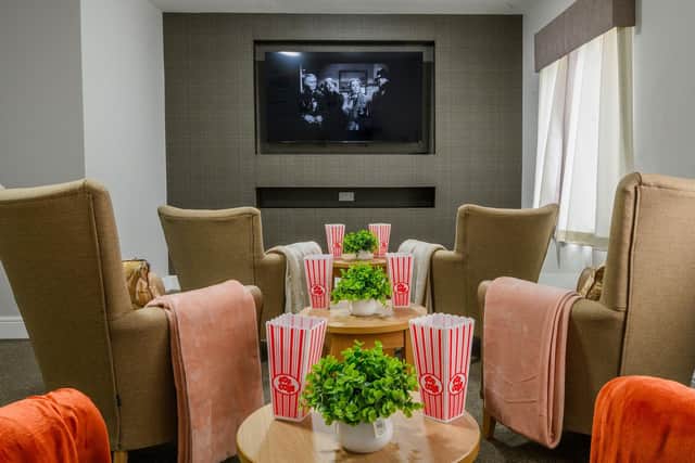 Cinema room inside the SDCC