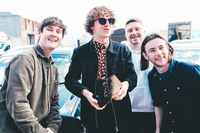 The Snuts performed performed at Leeds Festival this weekend.