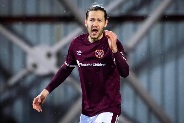 Peter Haring has been a key player for Hearts in recent weeks.