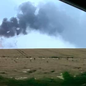 Mossmorran flaring at 5:40 am