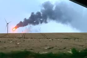 Mossmorran flaring at 5:40 am