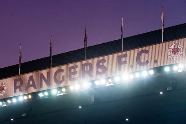 Club 1872 are keen to support Rangers further. Picture: SNS