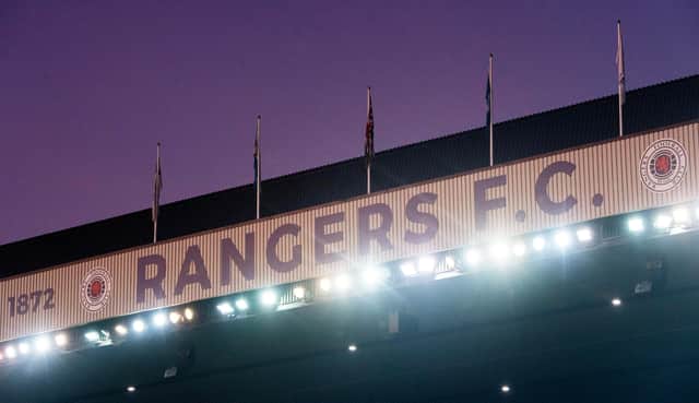 Club 1872 are keen to support Rangers further. Picture: SNS