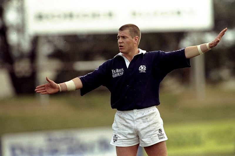 Another member of Scotland's 1990 Grand Slam-winning Five Nations team, Craig Chalmers completes our top 10 with 166 points in 60 appearances from 1989–1999.