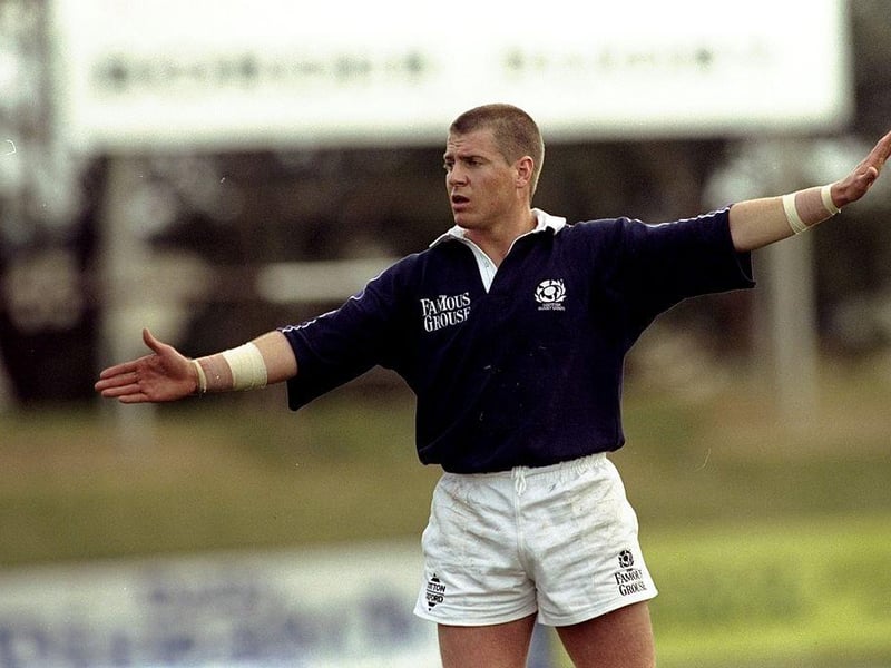 Another member of Scotland's 1990 Grand Slam-winning Five Nations team, Craig Chalmers completes our top 10 with 166 points in 60 appearances from 1989–1999.