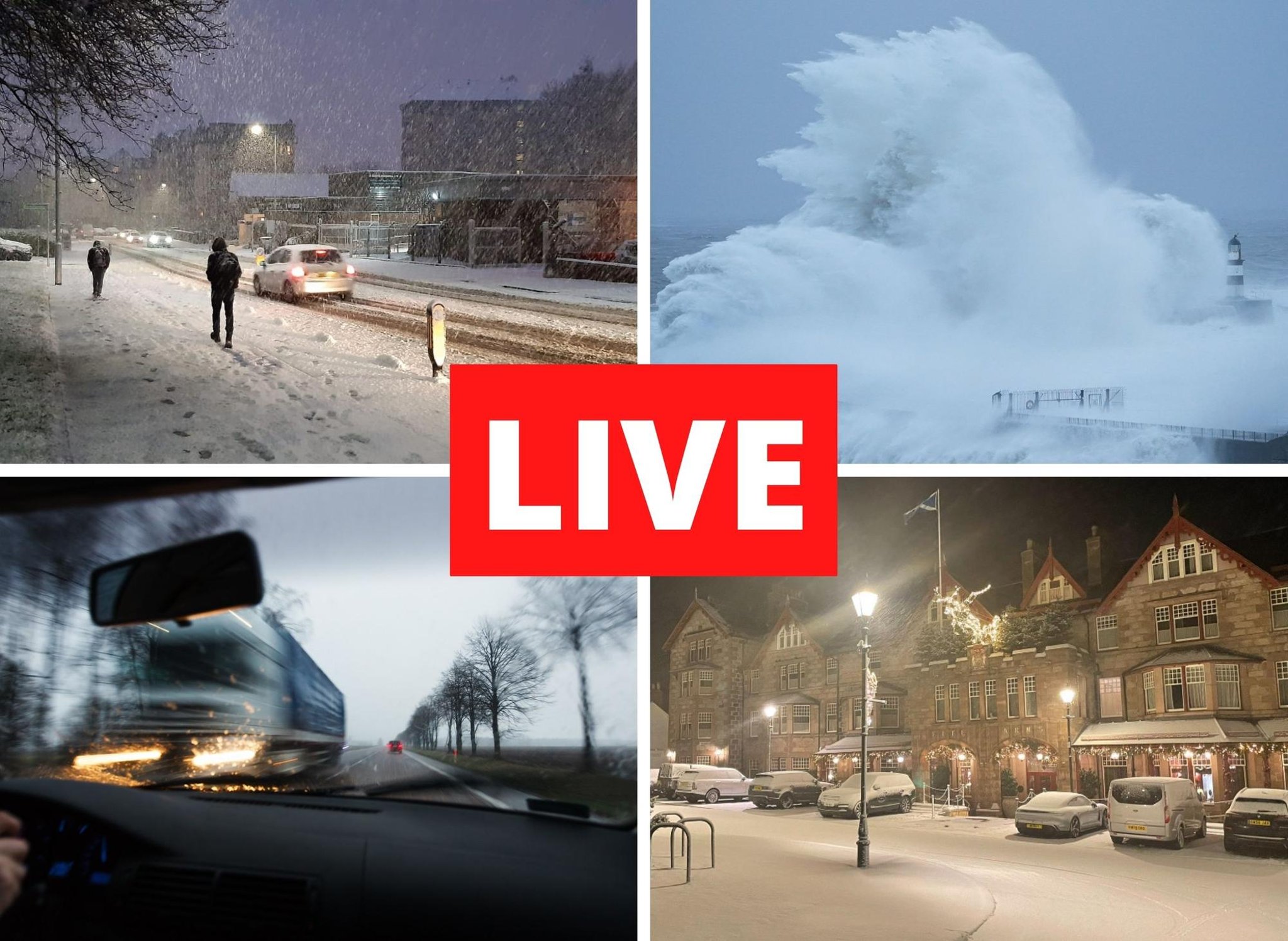 Storm Eunice updates LIVE: Met Office issues Red Warning | Scottish school closures