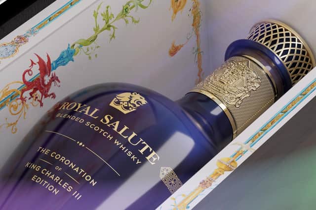 Royal Salute enjoyed a surge of 32% as the brand 'continues to elevate' through exclusive luxury releases such as the Coronation of King Charles III Edition.