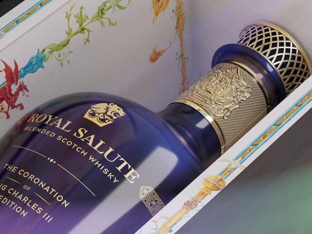 Royal Salute enjoyed a surge of 32% as the brand 'continues to elevate' through exclusive luxury releases such as the Coronation of King Charles III Edition.