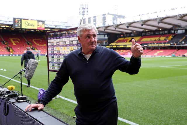 Steve Bruce is still in charge at Newcastle United.