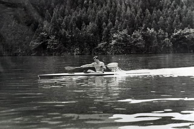 Alastair Wilson training in his younger days