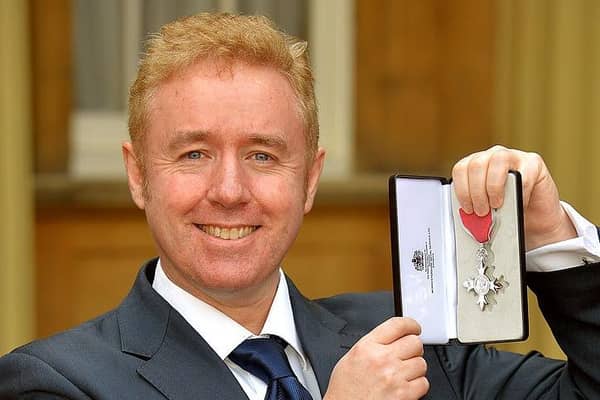 Mark Millar was awarded an MBE for services to film and literature in 2013.