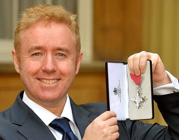 Mark Millar was awarded an MBE for services to film and literature in 2013.