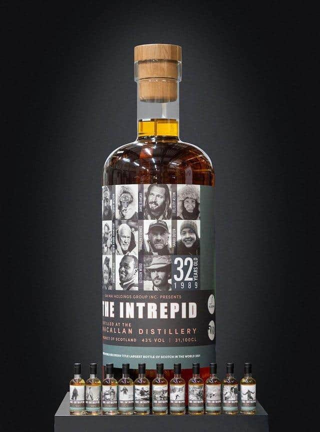 The Intrepid - £92 a dram for the world's largest bottle of Scotch
Pic: Lyon & Turnbull