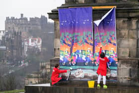 Maria Tolzmann and Andrew Jenkins of Edinburgh Science Festival preparing for the event that is set to take over the Scottish capital this Easter break. PIC: Ian Georgeson.