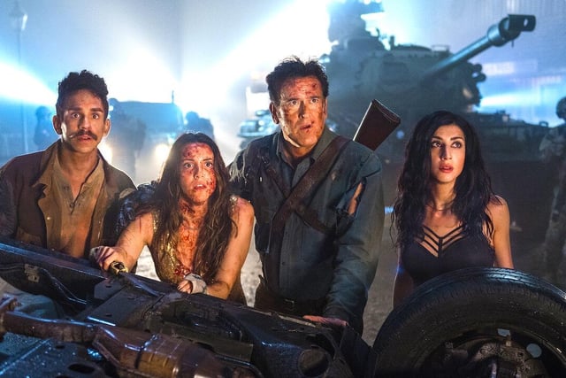 One of Netflix's highest rated series ever sees Ash Williams take on the Evil Dead once more after accidentally getting a little too drunk and reading from the Book of the Dead again. Groovy!