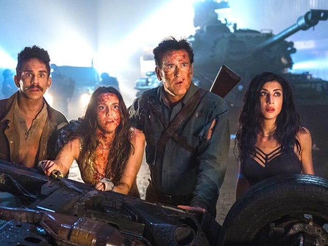 One of Netflix's highest rated series ever sees Ash Williams take on the Evil Dead once more after accidentally getting a little too drunk and reading from the Book of the Dead again. Groovy!