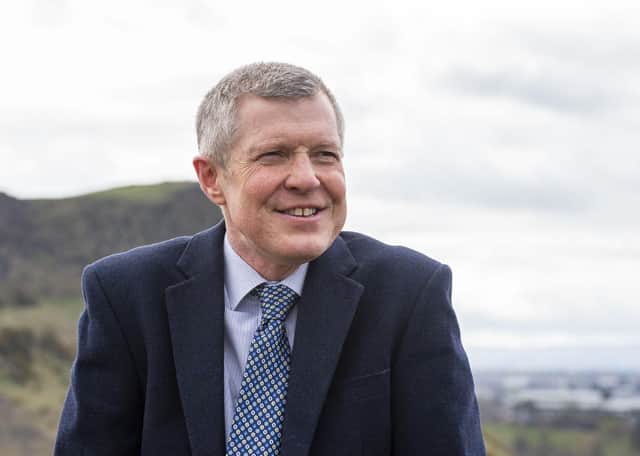 Outgoing Scottish Liberal Democrats leader Willie Rennie. Picture: Lisa Ferguson







Scottish Liberal Democrat Leader Willie Rennie unveils his commitment card ahead of the first TV debate.







Scottish Liberal Democrat Leader Willie Rennie unveils his commitment card ahead of the first TV debate.