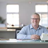 'It is an exciting time for me to be leading and growing our diverse portfolio from Scotland,' says the architect. Picture: Nick Caville.