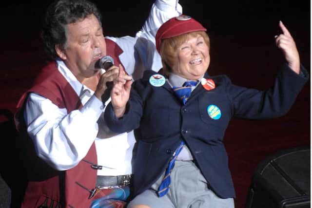 The entry of The Krankies has also been updated to include an alleged put-down of First Minister Nicola Sturgeon. PIC: Contributed.
