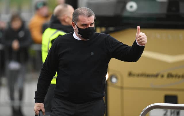 Celtic manager Ange Postecoglou feels games should go ahead.  (Photo by Ross MacDonald / SNS Group)