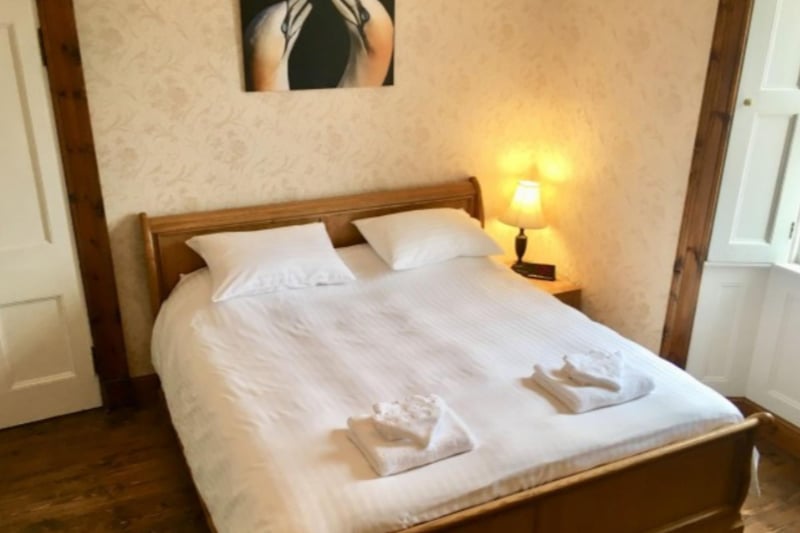 The cottage sleeps up to four in two comfortable bedrooms.