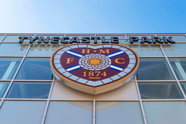 Tynecastle Park, home of Hearts, pictured during the ongoing coronavirus pandemic. (Mark Scates / SNS Group)