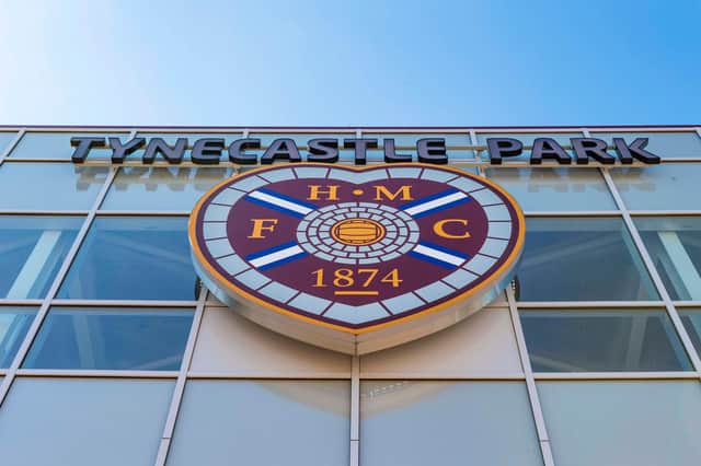 Tynecastle Park, home of Hearts, pictured during the ongoing coronavirus pandemic. (Mark Scates / SNS Group)