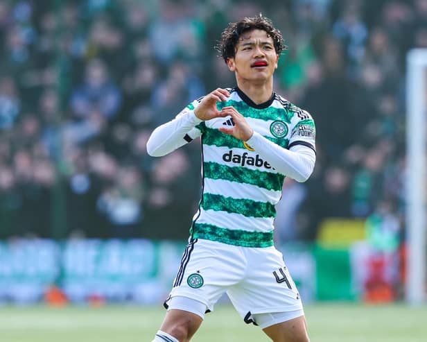 Celtic's Reo Hatate is in line to face Rangers after months on the sidelines.