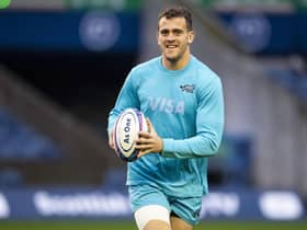 Emiliano Boffelli will win his 50th cap for Argentina when they play Scotland at Murrayfield. (Photo by Ross MacDonald / SNS Group)
