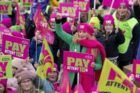 Teachers across Scotland took strike action last week