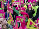 Teachers across Scotland took strike action last week