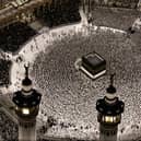 The Grand Mosque complex in Mecca (Photo by Zain JAAFAR / AFP via Getty Images)