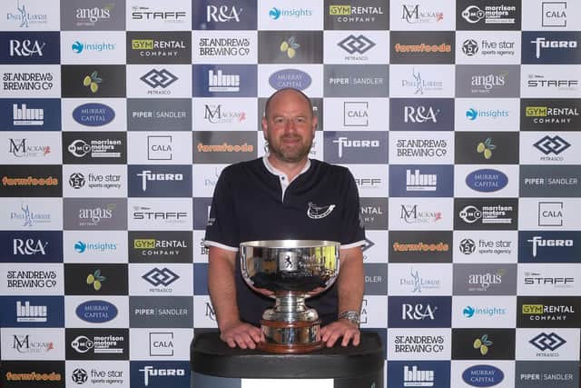 Craig Lee won the Tartan Pro Tour's season-opening Barassie Links Classic, having also come out on top in the PGA Play-Offs. Picture: Tartan Pro Tour.