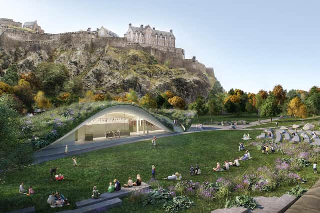 West Princes Street Gardens would have been transformed had the Quaich Project gone ahead as envisaged.