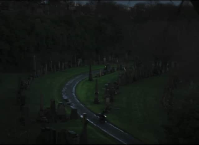 A clip from The Batman shows a glimpse of Glasgow's Necropolis.