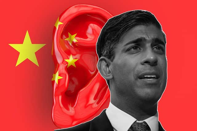 Rishi Sunak is under pressure from the Tory backbenchers over China. Credit: Getty/Kim Mogg