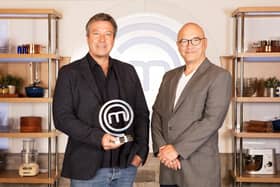 John Torode with Masterchef partner Gregg Wallace who were both sacked from the programme