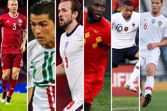 Who have you picked in your fantasy football team? Photo credit: Left (Kjaer) and right (Dias) SNS group.